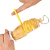 Whirlwind Potato Spiral Cutter Potato Tower Making Machine Vegetable Slicer Creative Vegetable Tools Kitchen Accessories Gadgets 4
