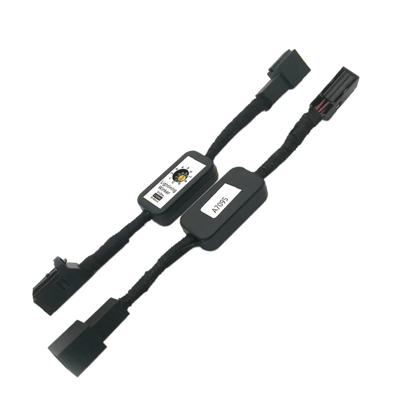 독점적인 2Pcs 자동차 조명 다이나믹 턴 시그널 표시기 LED 미등 추가 모듈-A7 Sportback 2012-2014