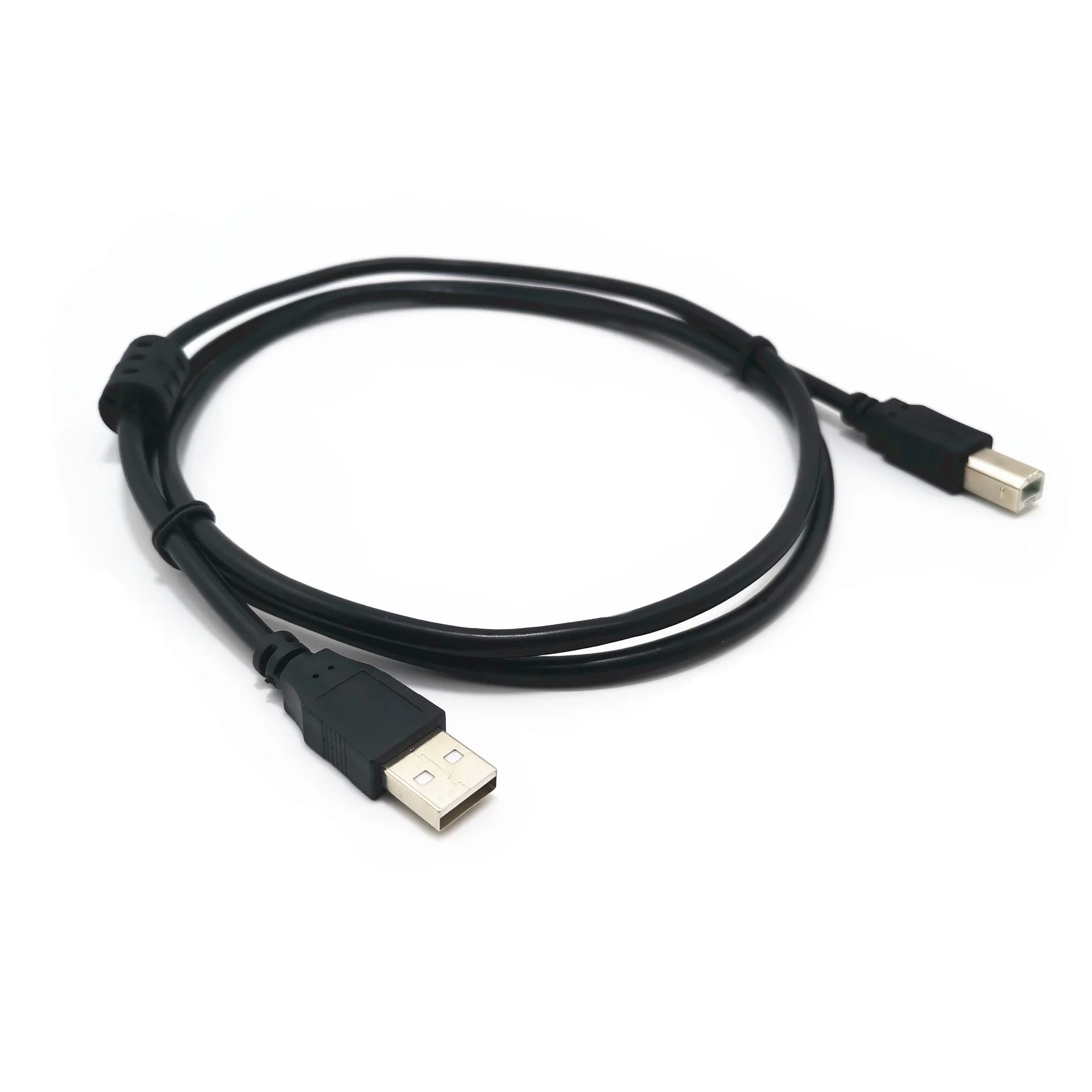 Cavo USB 2.0 Per Stampante Da Tipo A Maschio A B Maschio - 1 Metro, Intrecciato In Nylon, Connettori In Alluminio, 480 Mbps, Compatibile Con Stampanti Canon, Scanner, Fax