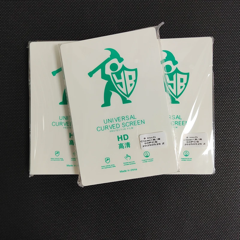 50pcs HD Smooth Hydrogel Film For Intelligent Cutting Machine HD Screen Protector For All Mobile Phone Clear Protective Film
