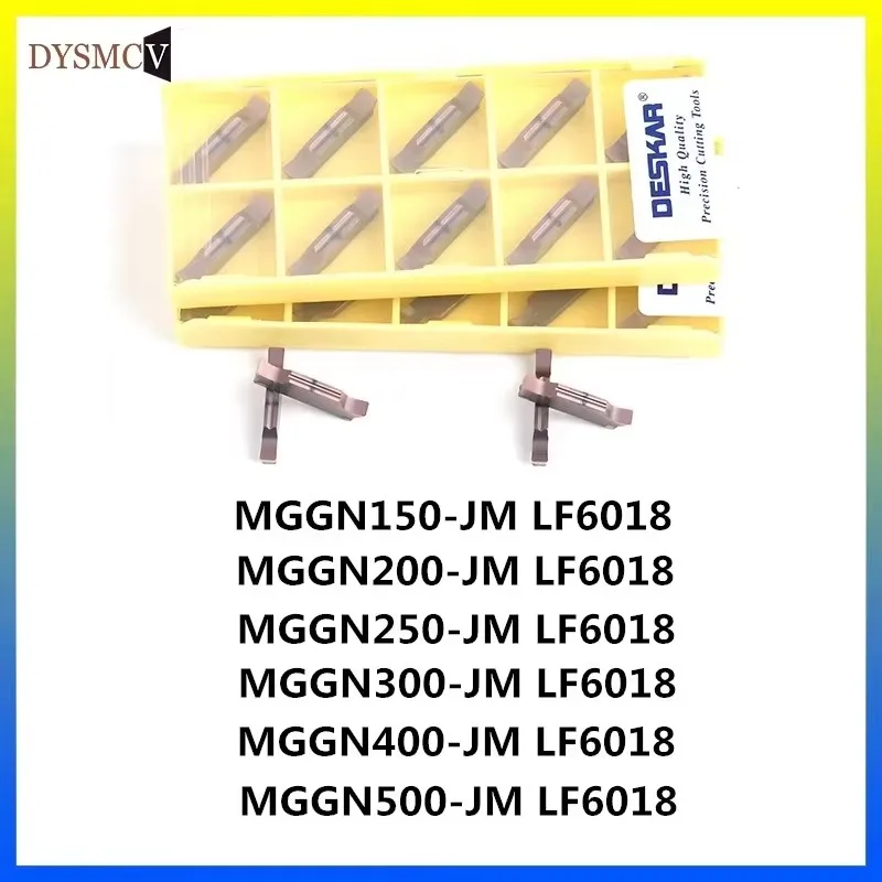 DESKAR 100% Original MGGN150/200/250/300/400/500-JM LF6018 Drehmeißeleinsatz für die numerische Steuerung von Drehmaschinen zur Edelstahlbearbeitung