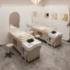 Multifunctional Lay Down Shampoo Bed Salon Head Spa Hair Wash Thai Steam Bowl Headspa Massage Circulating Electric with Pedicure 1