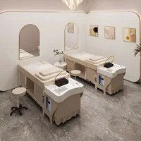 Multifunctional Lay Down Shampoo Bed Salon Head Spa Hair Wash Thai Steam Bowl Headspa Massage Circulating Electric with Pedicure 1