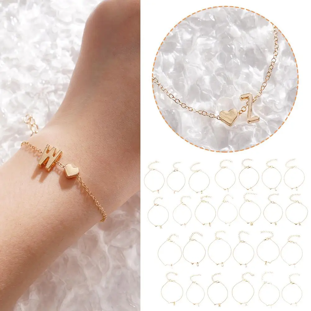 26-English-Initial-Letter-Bracelets-for-Lovers-Women-Men-DIY ...
