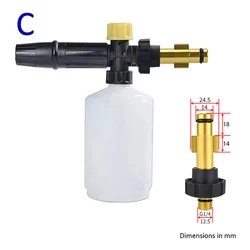 Ultimate Foam Cannon Nozzle for High-Pressure Washers (For Bort Daewoo)