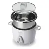 AROMA® 14-Cup Cooked / 3Qt. Select Stainless® Rice & Grain Cooker White New ARC-757-1SG 3