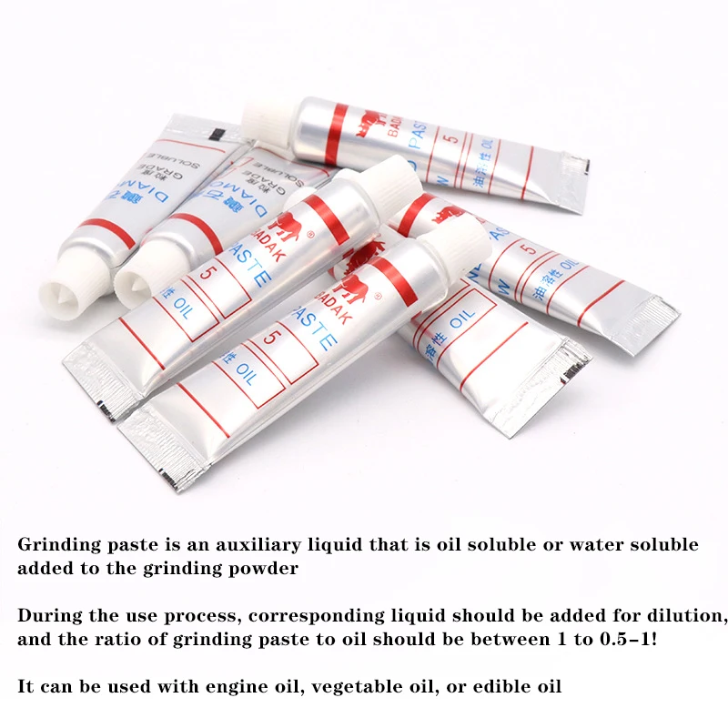 

Red Bull BADAK Sand Diamond Paste Amber Metal Oily Grinding Paste Jade Glass Mirror Diamond Polishing Paste
