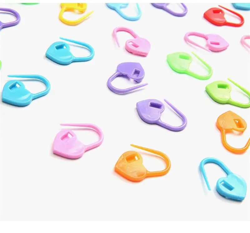 20/50 Pack Knitting Tools Small Buckle Plastic Buckle Pin Marker Buckle Marker Pin Anti-Unlock Buckle Sweater Counter Mark tool chest workbench