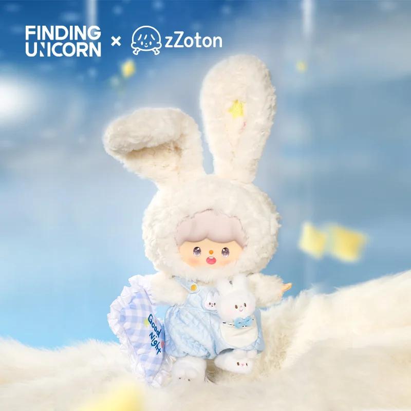 Finding Unicorn zZoton Vinyl Plush-Goodnight Bunny zZoton Rabbit Action Figure Accessories Cute Birthday Gift