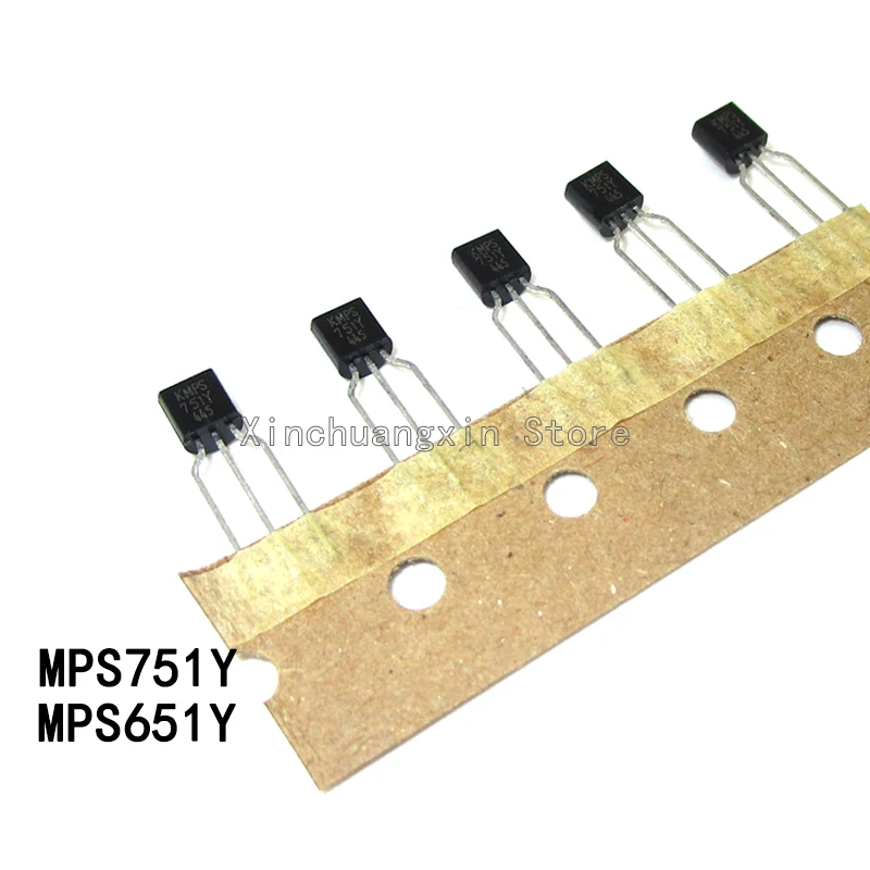 10PCS-Lot-MPS751-Y-AT-P-MPS651Y-KMPS-MPS651-MPS751-NPN-PNP-TO-92-2A ...