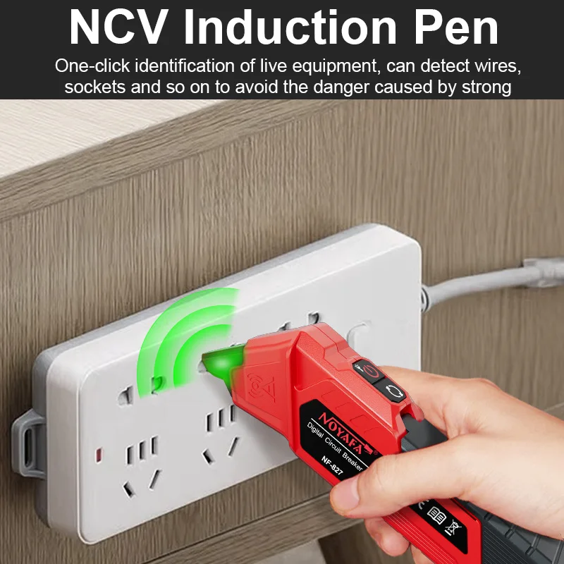 NOYAFA NF-827 Continuity tester socket line sequence detection and Digital Circuit Breaker Finder for home and industrialtesting 2