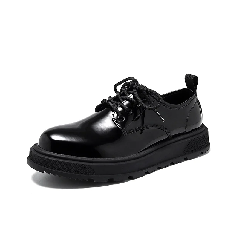 Chaussures Bates Femme Oxford Cuir Noir – Lacets – Semelle Vibram – Taille US 8 (38.5 EU)