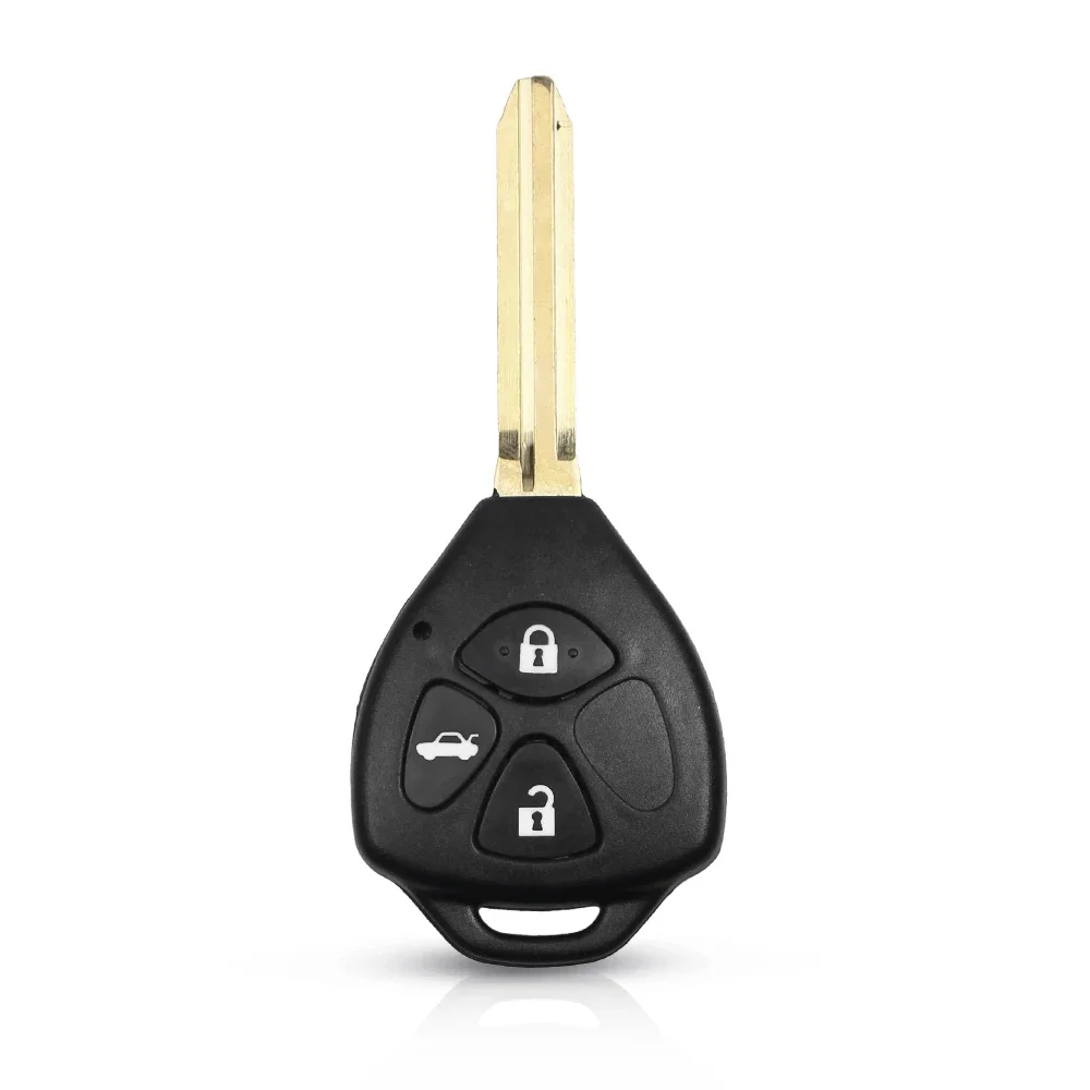 Guscio Custodia Chiave Auto 2 Pulsanti Per Toyota Yaris Corolla RAV4 Prado, Aftermarket, UK