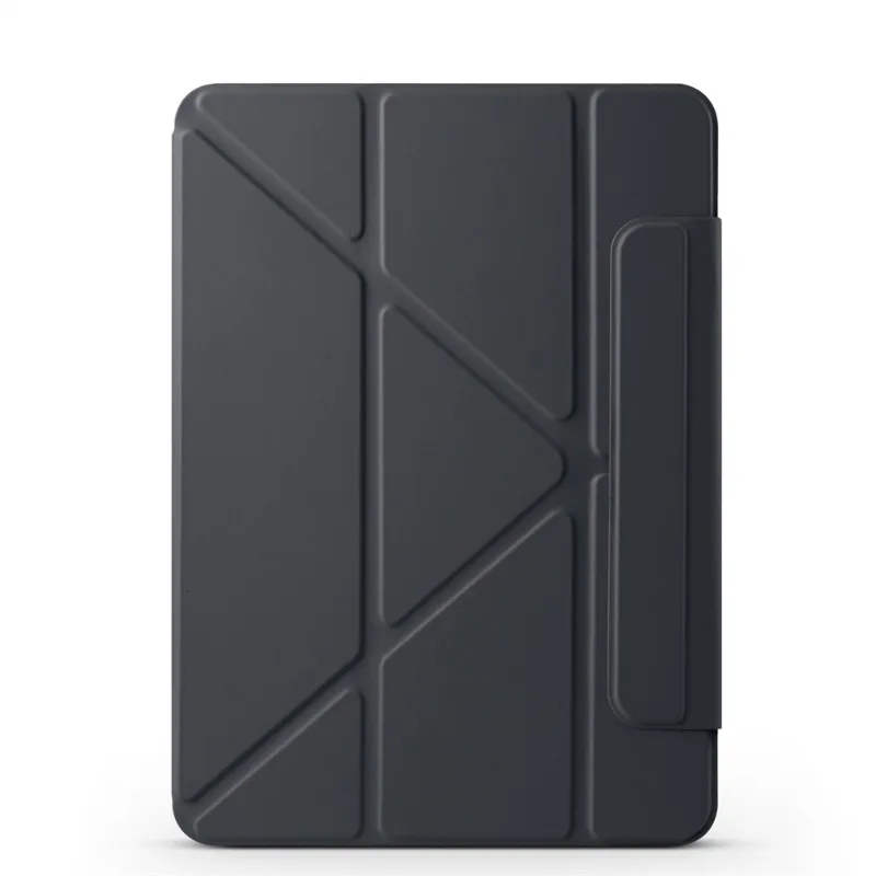Sleek Magnetic Detachable Tablet Stand Cover with Foldable Design