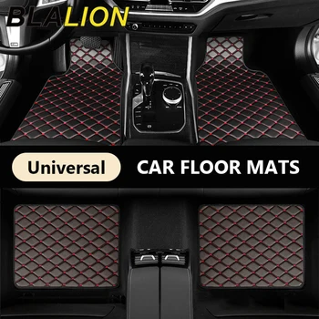Universal PU Waterproof Car Floor Mats 4PCS 1