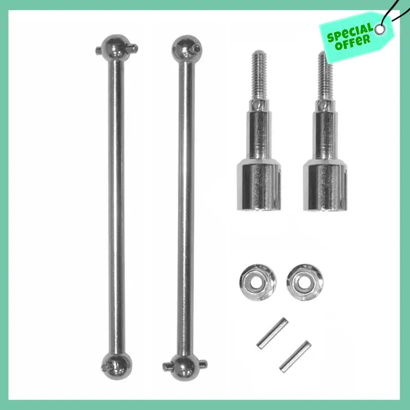 HBX HAIBOXING 901 901A 903 903A 905 905A 1/12 RC카 업그레이드 부품용 A95Q-4X 금속 전후방 드라이브 샤프트 (12mm 육각)