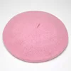 New Fashion  Solid Color Warm Wool Winter thin wool Women Girl Beret French Artist Beanie Hat  Cap For Female CL0053 5