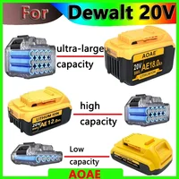 For Dewalt 20V Battery 3.0Ah-18.0Ah DCB609 Lithium-ion Battery For DCB200 DCB201 DCB609 DCB182 DCB204 Battery for Dewalt 20V 1