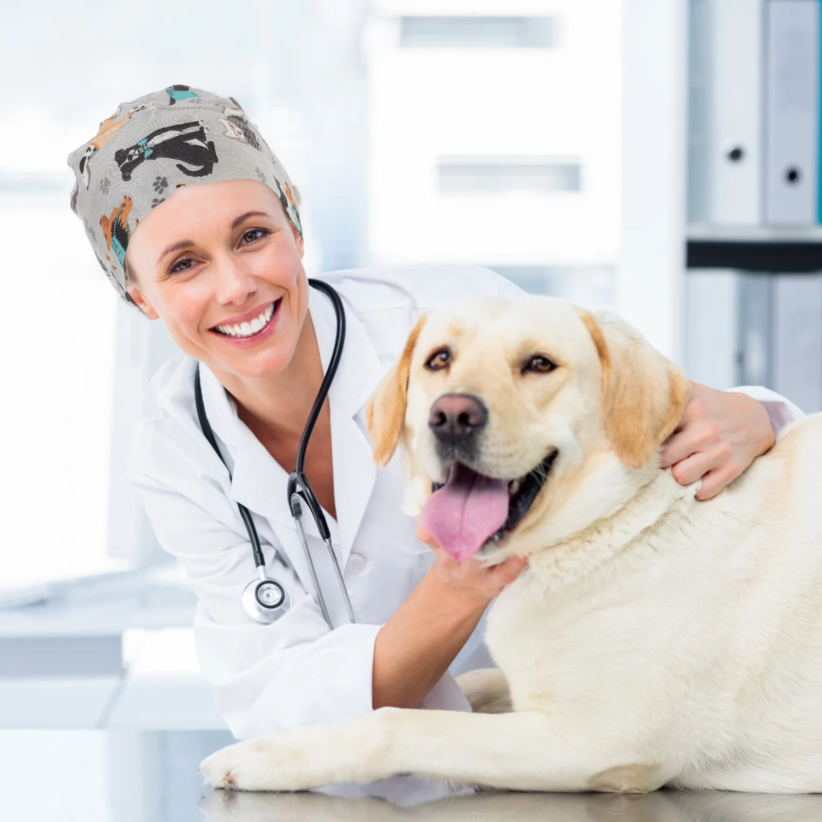 Рисунок 4 - Шапка с принтом для медсестры