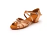 Children Dance Shoes Modern Tango Dancing Performance Shoes Girls Ladies Ballroom Tango Jazz Sandal Low Heel Factory Direct C323 5