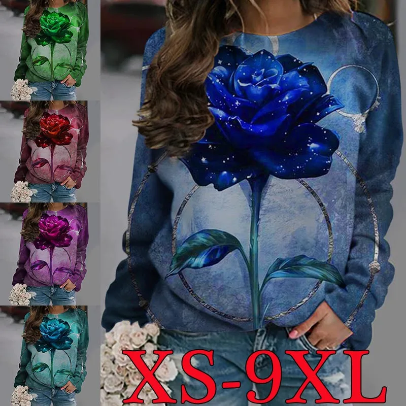 

2022 Ladies Spring Autumn Tops Women's Round Neck Shirts Casual Fashion Tops Solid Color Long Sleeve T Shirts