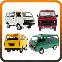 Cxd 1:16 D12mini Full-Scale Simulation Rc Model Car Mini Suzuki Pickup Truck Toy Kids Birthday Holiday Gift Model Car Prize Van 1