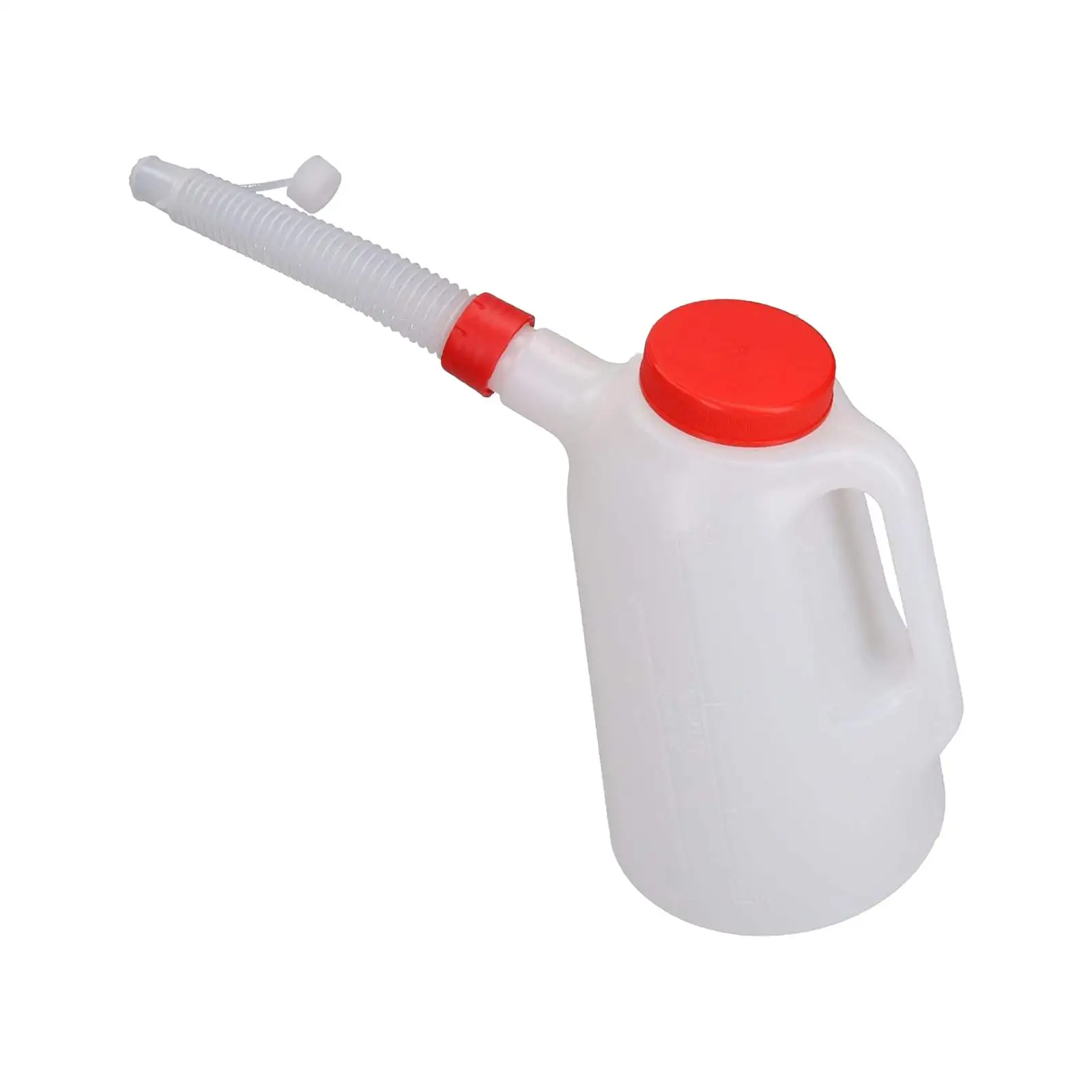 Oil Measuring Jug with Cap Pour Spout Automotive Motor Dispenser