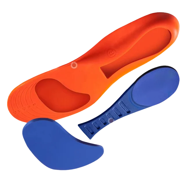 Orthopedic Sports Elasticity Insoles For Shoes Sole Unisex Technology Shock Absorption Breathable Running Insoles 4