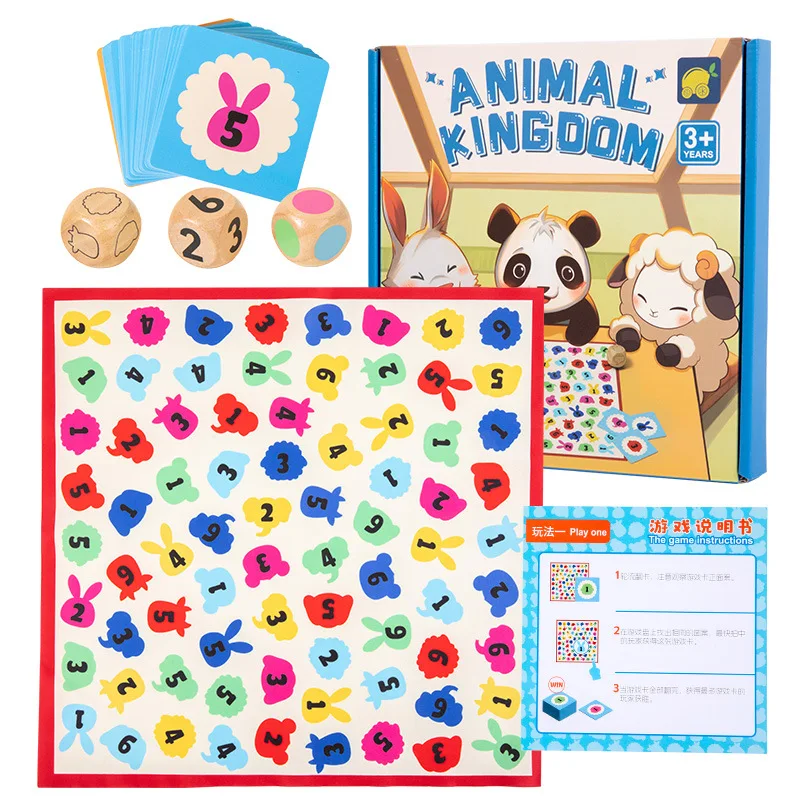 Math Thinking Board Games Kids Toys Montessori Arithmetic Educational Shape Matching Social Games Parent-child Interactive Games 6
