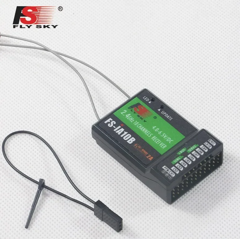 

FLYSKY FS-iA10B IA10B 2,4G 10CH приемник с выходом PPM с портом IBus для телефона с передатчиком FPV гоночный Дрон Квадрокоптер