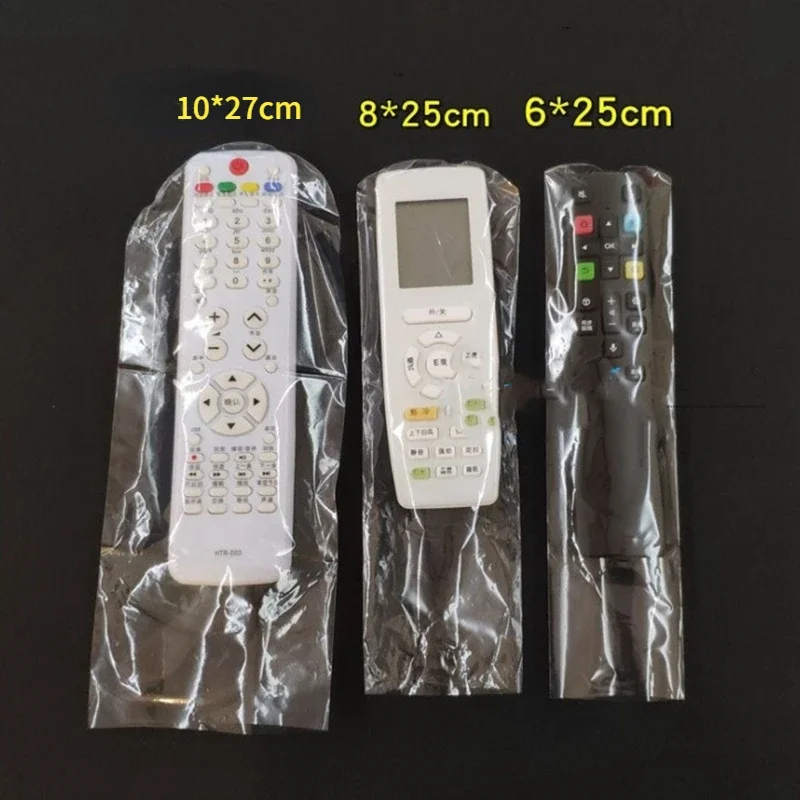 10 Pz/Pacco Pellicola Termoretraibile Trasparente Tv/Copertura Telecomando Aria Condizionata Per Xiaomi Per Borsa Protettiva Universale Samsung