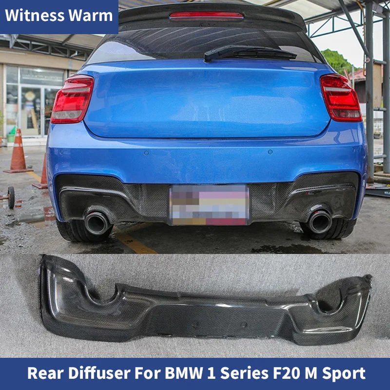 Автомобильный задний бампер диффузор спойлер губа ДЛЯ Bmw 1 серии F20 Mt спортивный