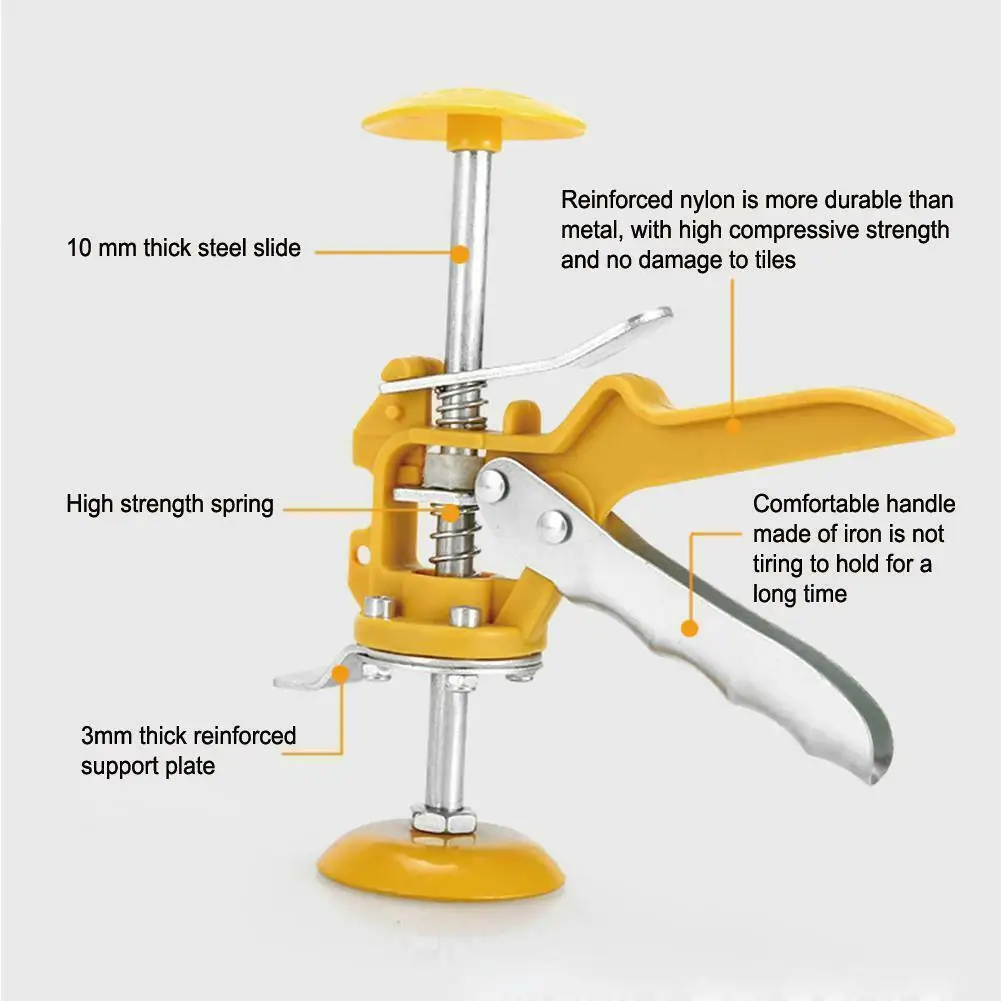 Tile Height Regulator Adjustment Leveler Wall Ceramic Locator Craftsman Hand Tools Portable Tile Height Leveling Adjuster Pliers