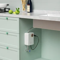 HOKitchen-Chauffe-eau électrique mural, chauffage instantané, douche chaude 3S, affichage de la température LCD, 110V, 220V 4