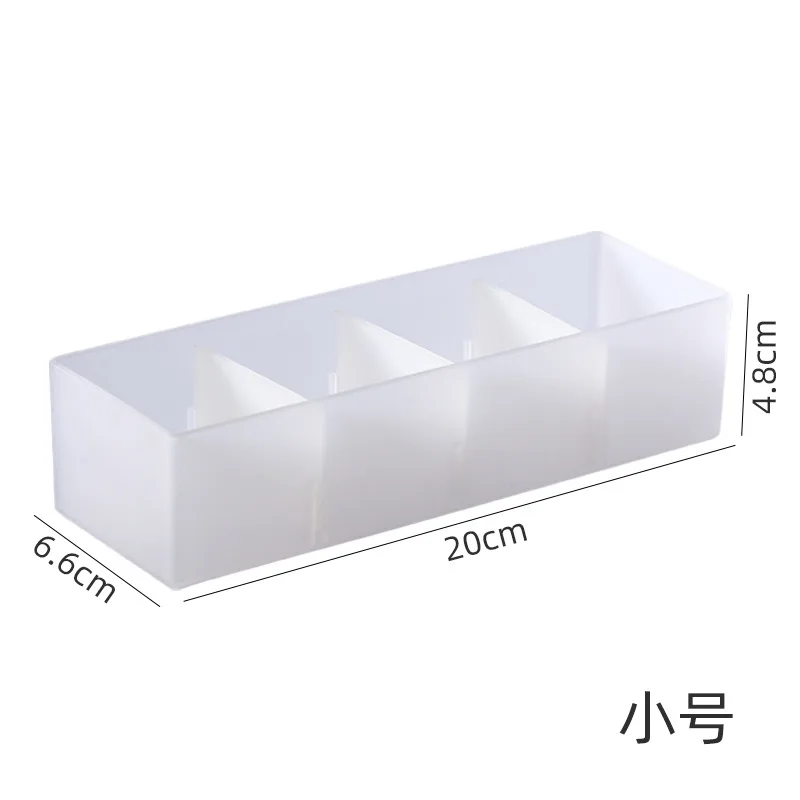 Adjustable Drawer Storage Box Plastic Clear Plastic Organizer Holds Storage Box With Adjustable Divider