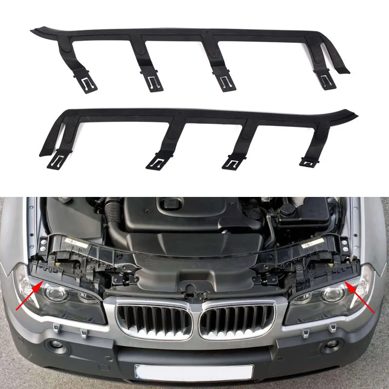 CarHeadlightLensGasketSealUpperBracketLeftRightSideforBMWX3