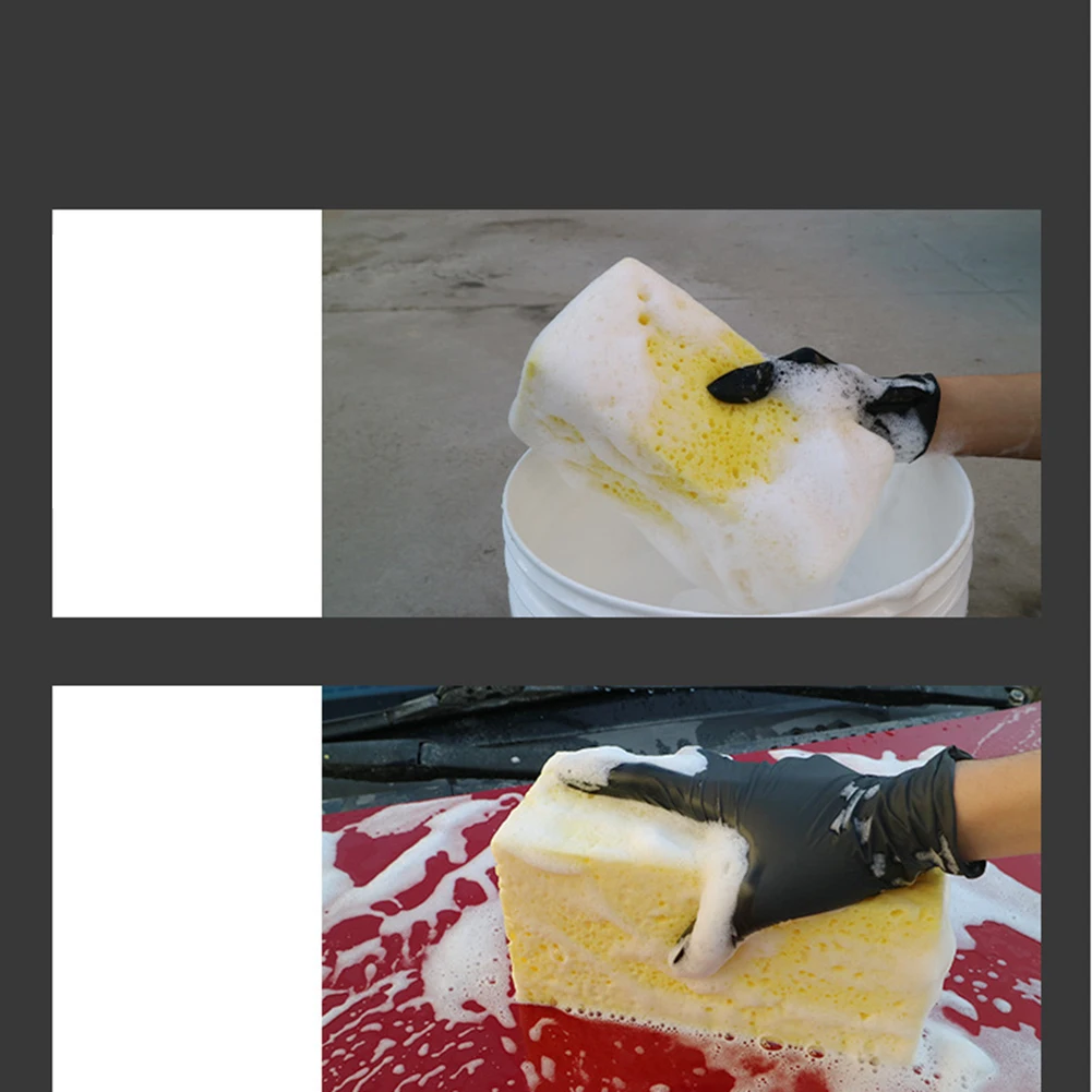 Waxing Sponge Wash Sponge Car Cleaning Cleaning Tool Huge Motorcycle Soft Wash Waxing
