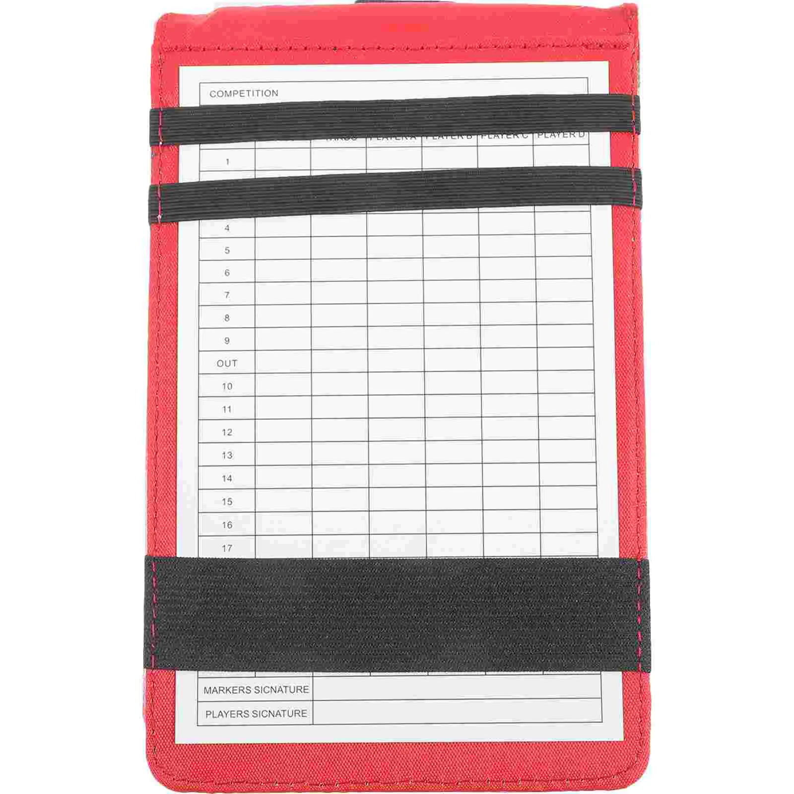 

Notebook Lightweight Scorebook Keeping Camouflage Notepad Golfs Balls Record Oxford Cloth