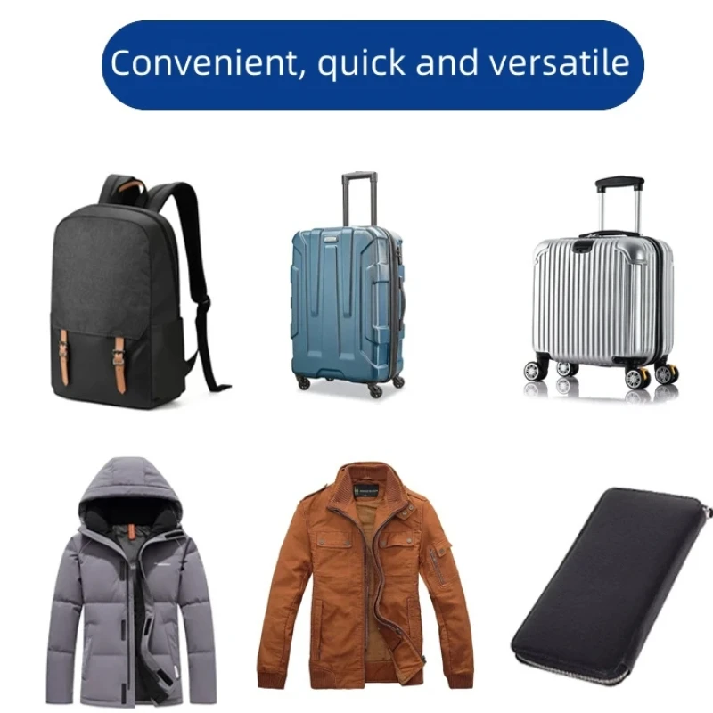 Universal Metal Zipper Pull Replacement Instant Repair Kit Detachable Luggage Purses Clothing Zipper Slider Puller Tools 2/5Pcs