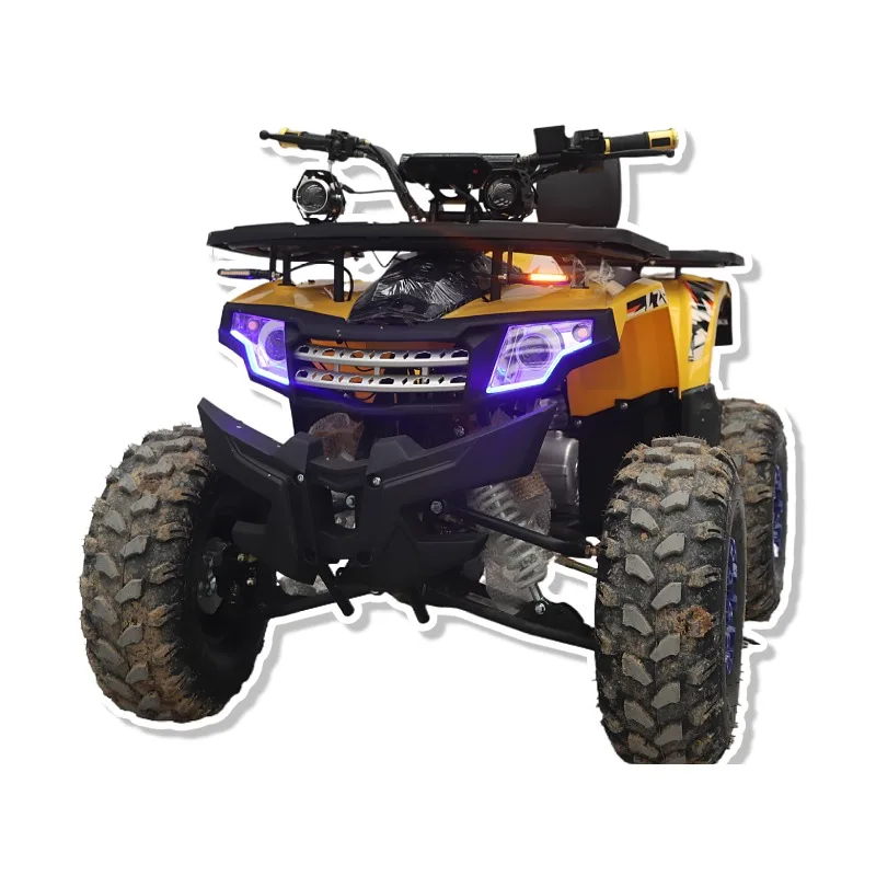 Agricultural vehicle all-terrain mountain bike four-wheel off-road vehicle adult mountain gasoline locomotive new 125cc all terrain atv motorcycle off road vehicle four wheel vehicle atv utv 4x4 adult gasoline transmission