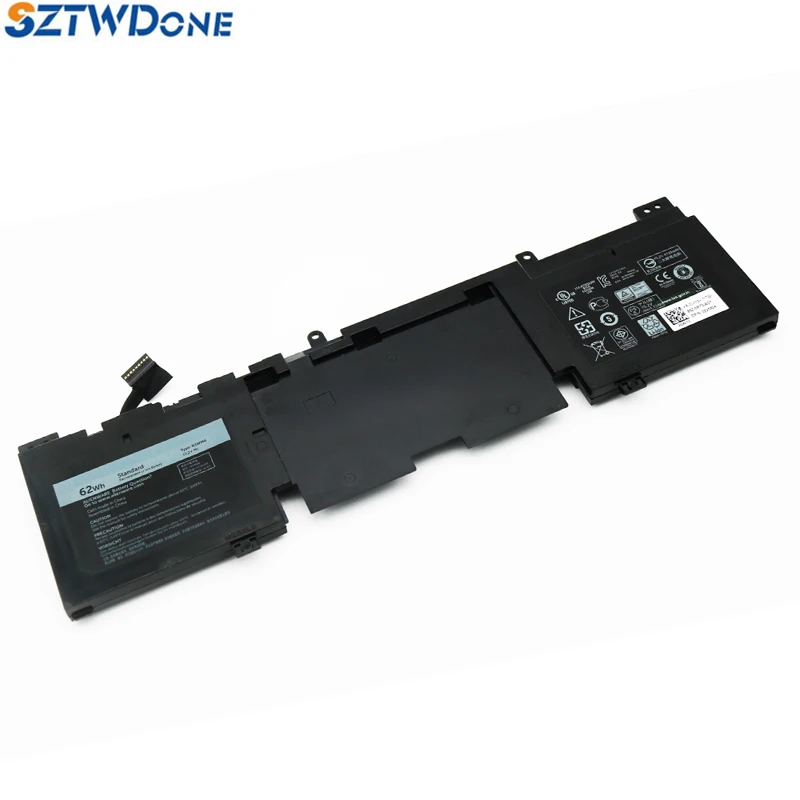 Sztwdone N1wm4 New Laptop Battery For Alienware 13 R2 P56g 3v806 15.2 ...