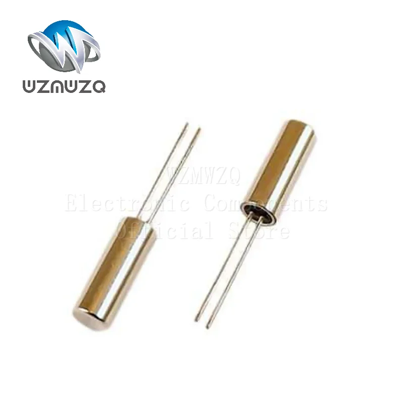 25PCS/Lot 32.768 KHZ 32.768K 3*8mm Cylinder Quartz Resonator 32.768KHZ Oscillator Quartz Crystal 12.5pF &plusmn;10ppm quartz resonator