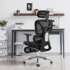 Ergonomic Mesh Office Chair with Foot Rest, Big and Tall Desk Computer Chair Adjustable Headrest and Armrest,  Capacity Reclin 1