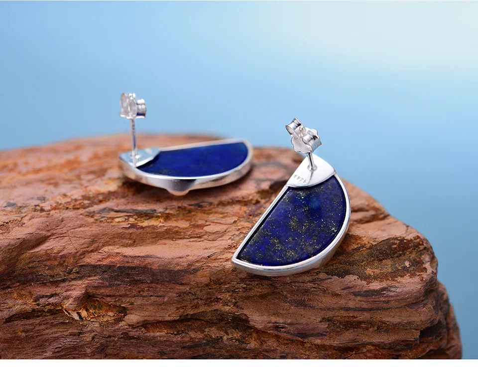 Silver Hand of God from The Creation of Adam Stud Earring