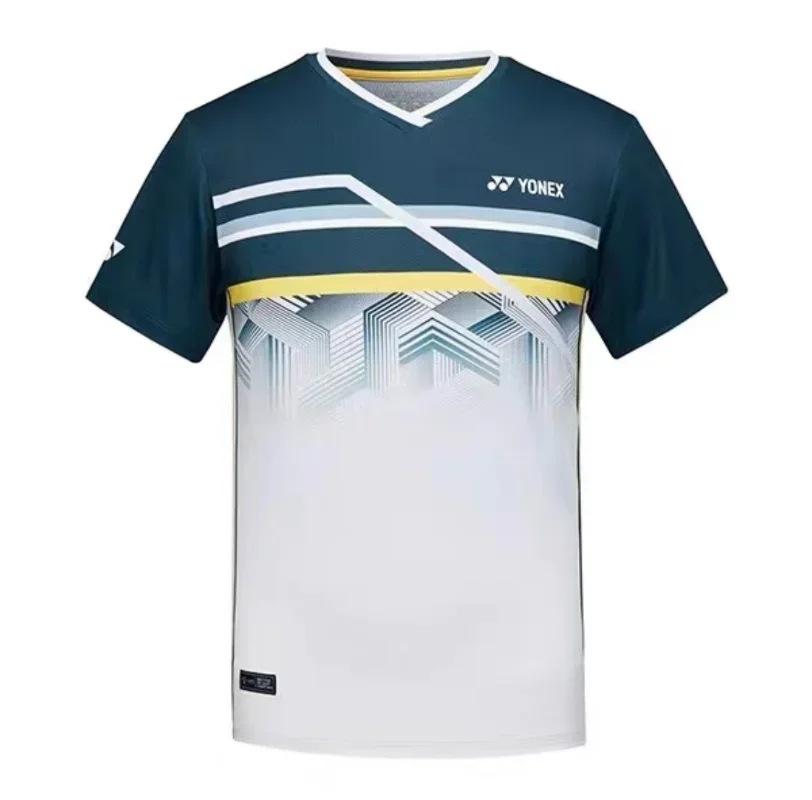 Yonex Badminton Tennis Suits Competition Suits Sports T-shirts Short-sleeved Tops Breathable Sweat-absorbent Quick-drying short sleeve t shirt badminton uniforms