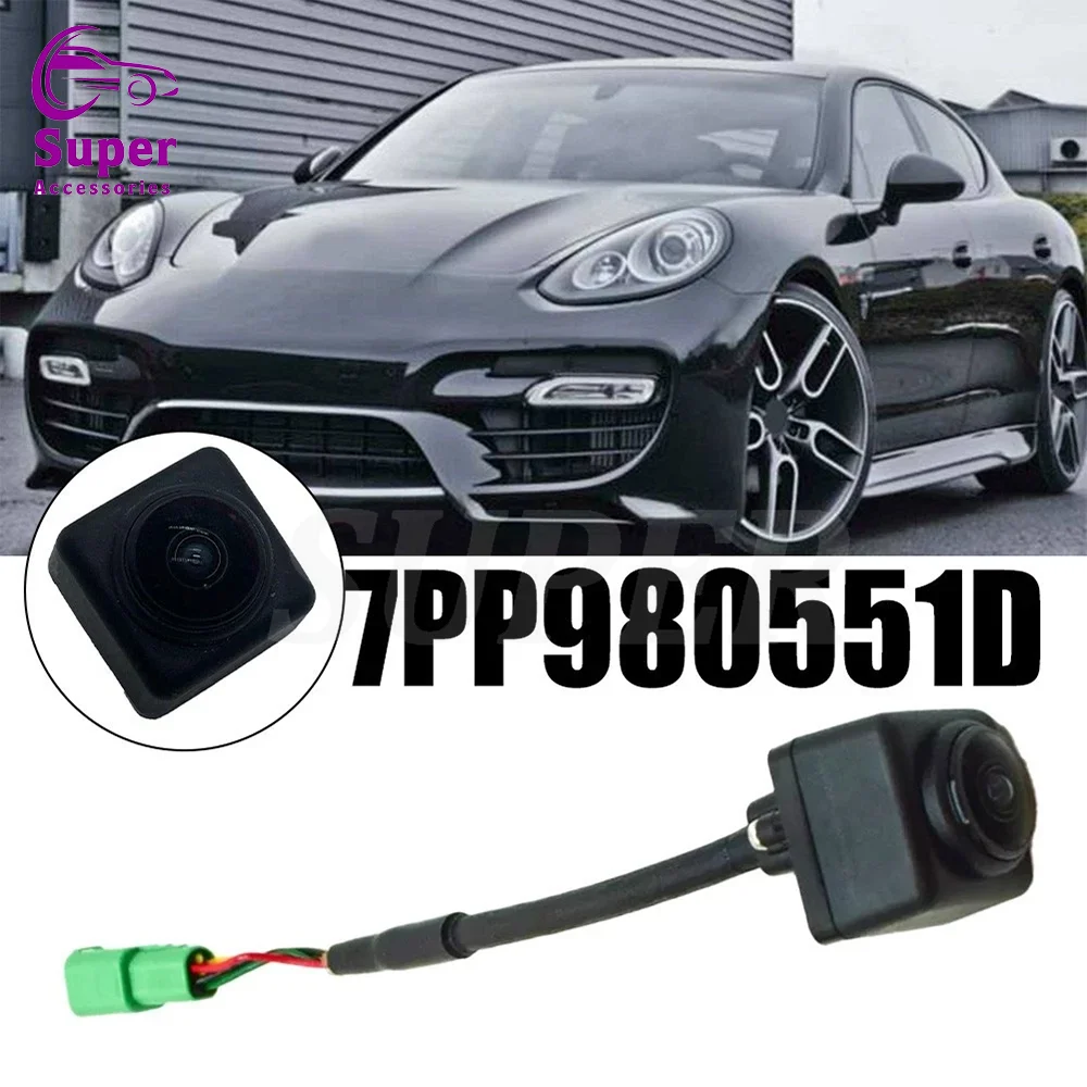 Telecamera di parcheggio a 360 gradi anteriore/posteriore sinistra/destra per Panamera 970 7PP980551D Telecamera per veicoli Elettronica per auto - Image 2