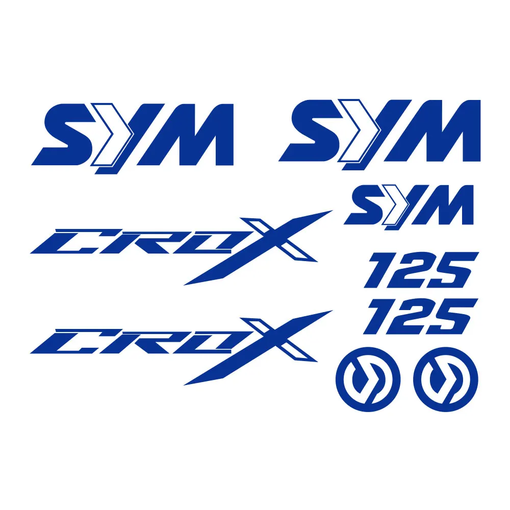 Sym Crox 125 데칼 스티커