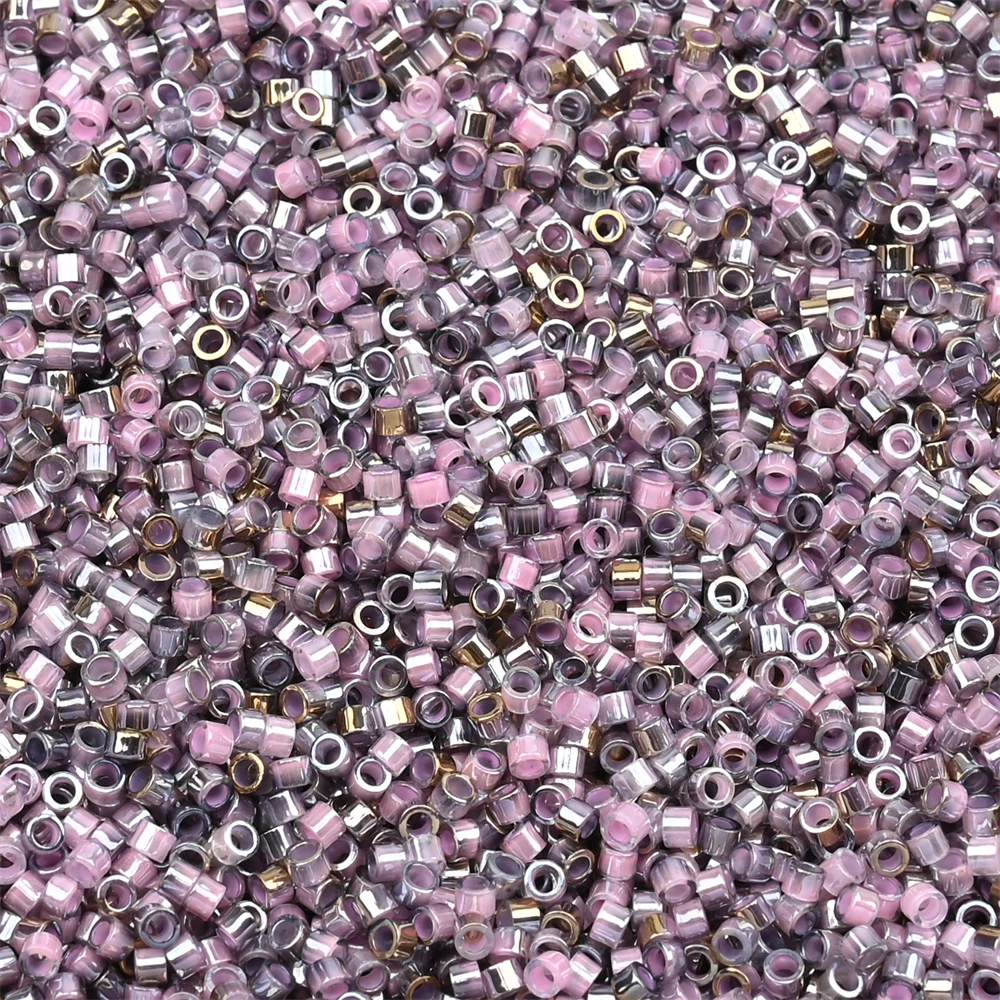 2,5 mm japanische antike Glasperlen, goldfarben plattiert, Mini-Perlen, handgefertigt, DIY-Halskette, Armband, Schmuck, Accessoires, Materialien – Detail 9