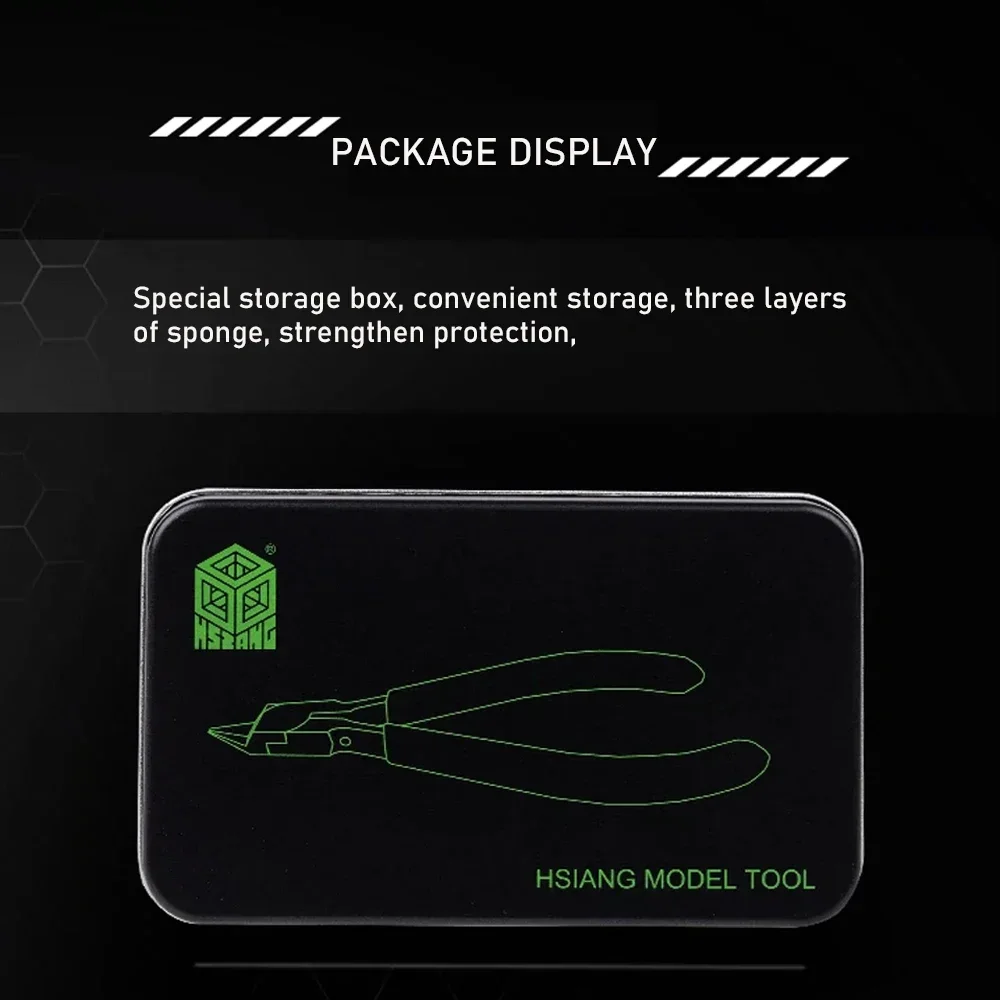 New For HSIANG 5.0 Generation Nippers for Gundam Model Tool Assembly Pliers Single Blade Ultra-thin Military Left-handed Group