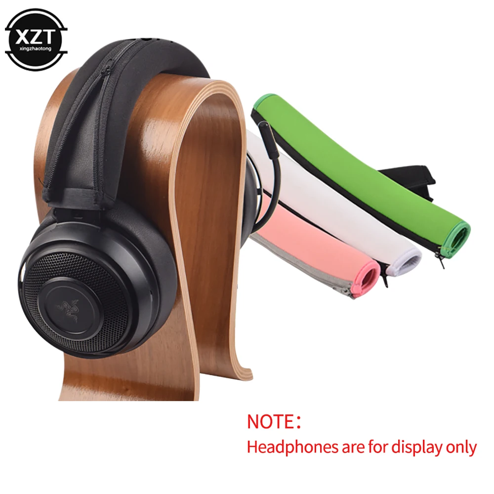 Headphones Headband Cushion Pads Bumper Cover Zipper Replacement for Razer Kraken PRO 7.1 V2 Headset